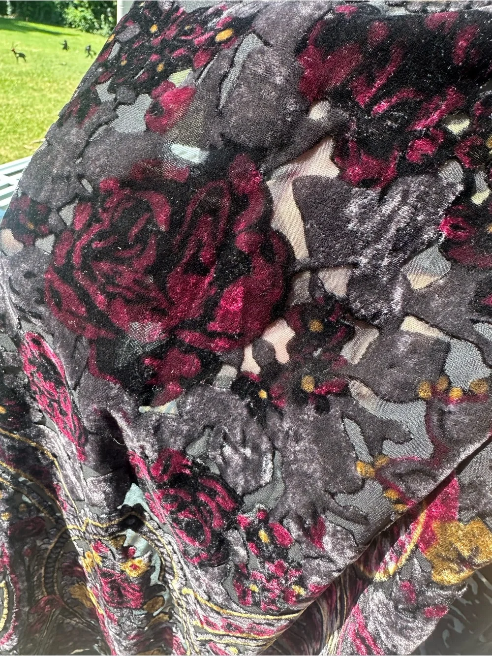 Vintage soft velvet